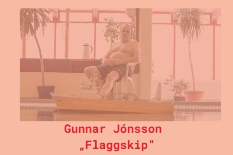Albatross og Flaggskip í sundlauginni á Flateyri 29 maí – 1 júní
