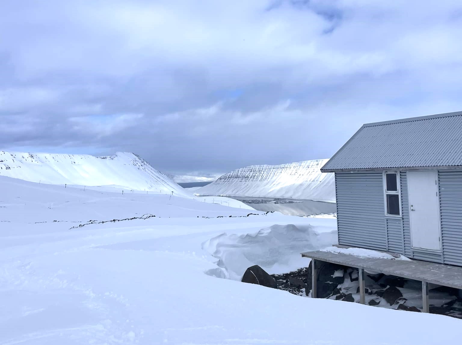 Úr göngubraut Fossavatnsgöngunnar. 