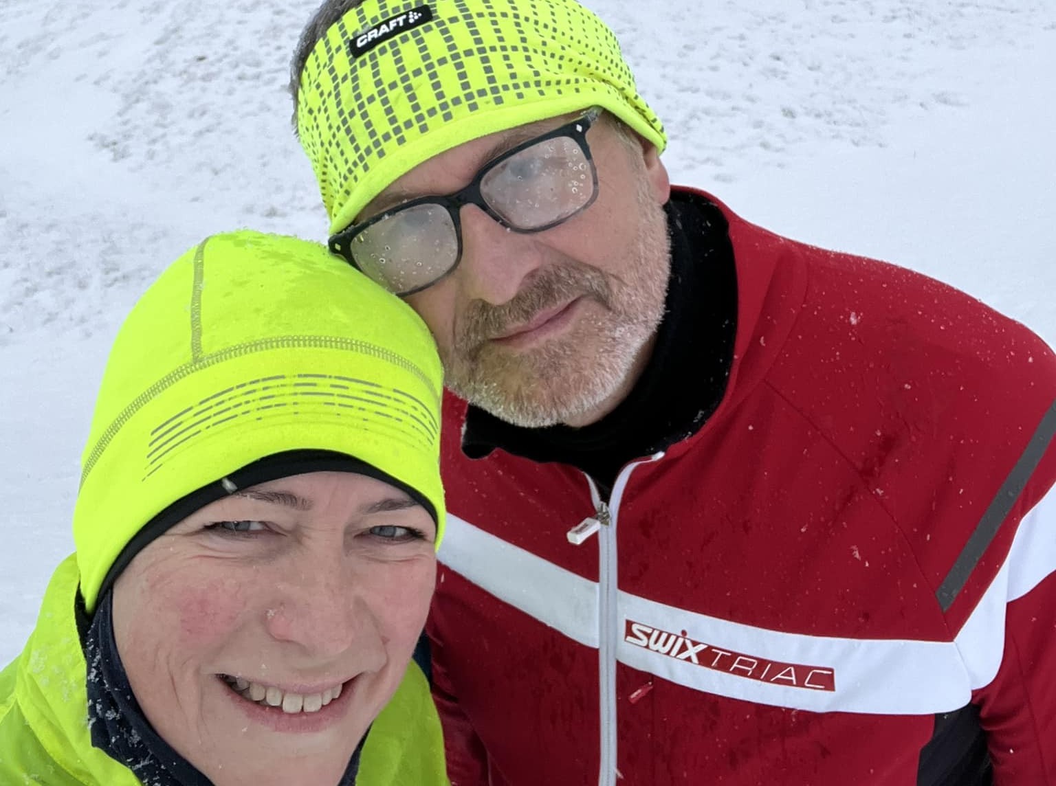 Vetrarhlaup með Dúa.