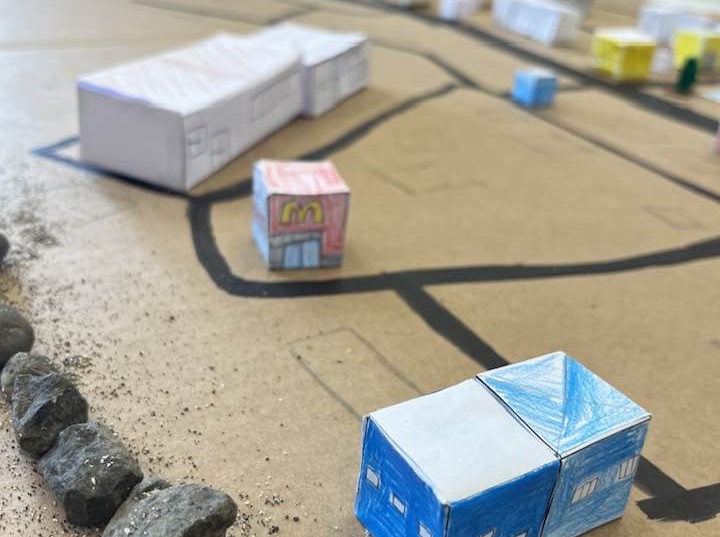 Líkan með tillögum nemenda GS.