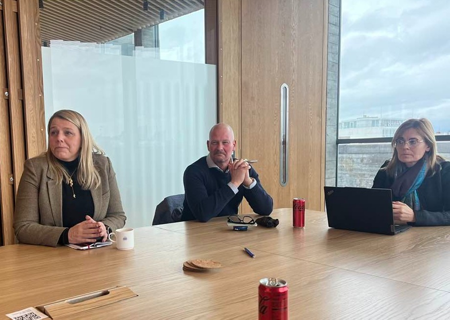 Arna Lára, Stefán Vagn og Ingibjörg Davíðs, þingmenn Norðvesturskjördæmis.