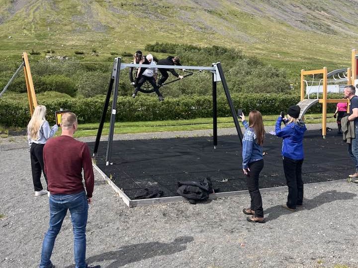 Í Raggagarði í Súðavík.