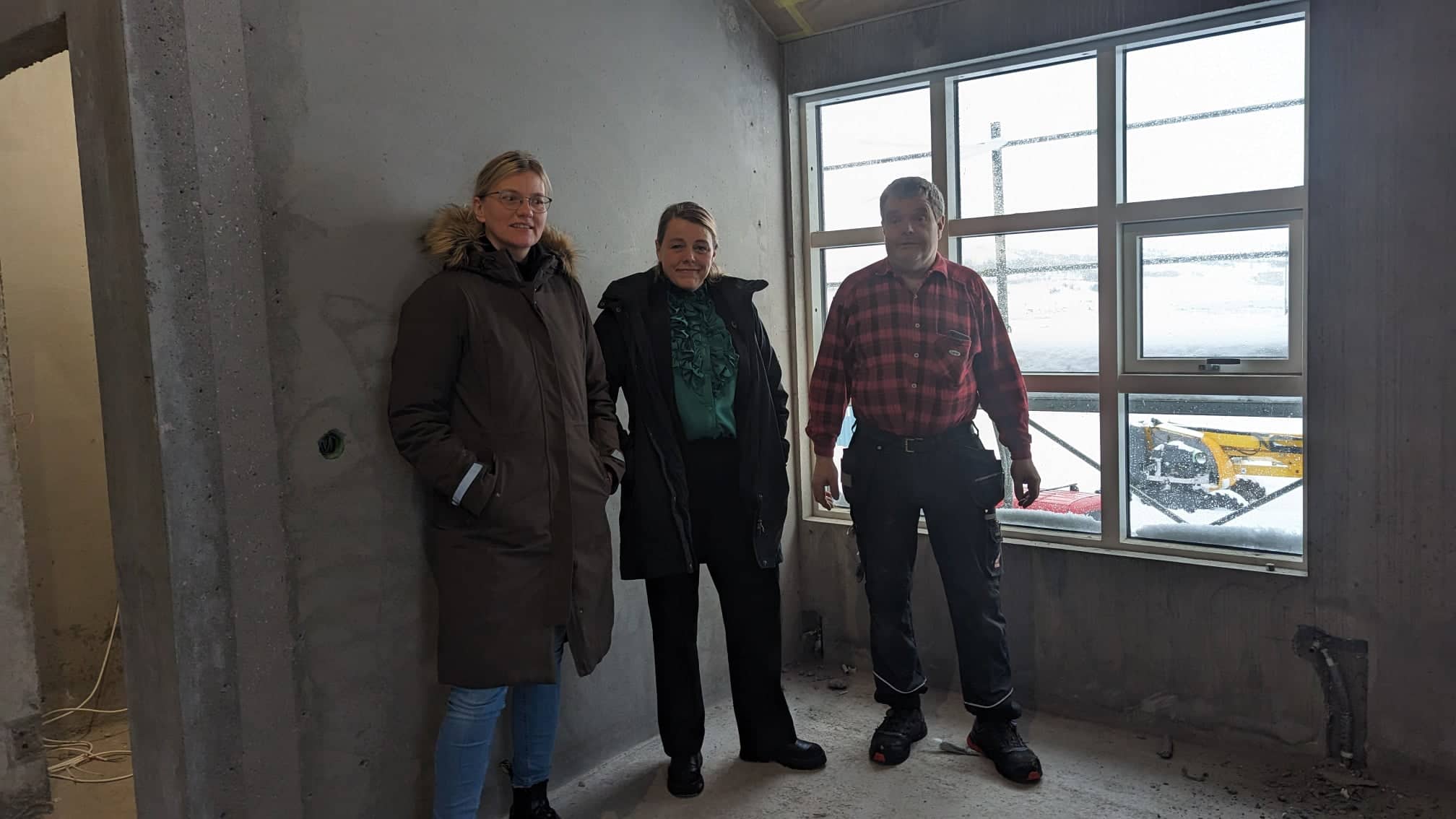 Inni í nemendagörðunum á Flateyri