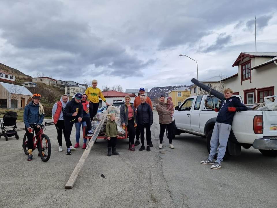 Plokkarar á Suðureyri.