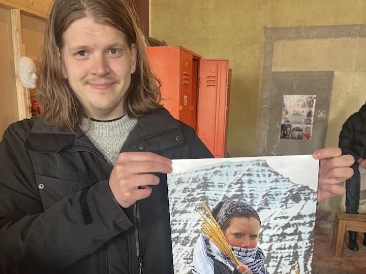 Frá sýningu Lýðskólans.