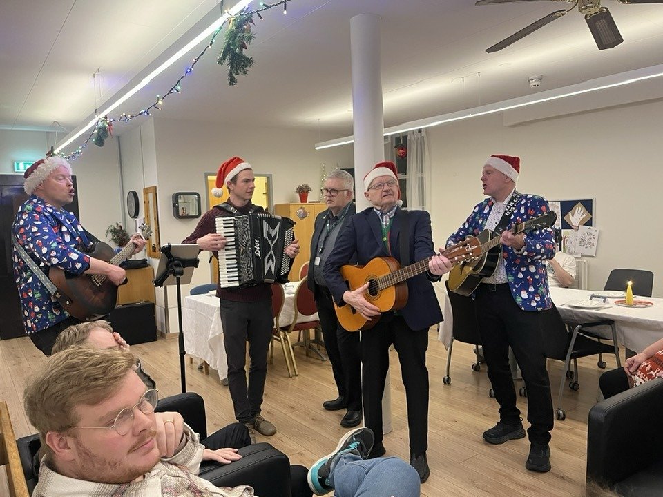 Á litlu jólunum í Hvestu.