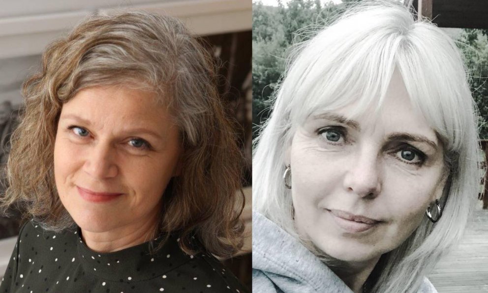 Edda B. Kristmundsdóttir og Guðfinna Hreiðarsdóttir. 
Myndir: Aðsendar.