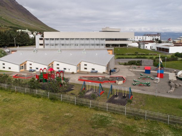 Leikskólinn Sólborg á Ísafirði.