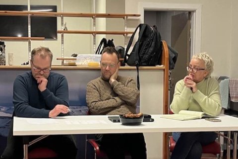 Stjórn Hofsú á aðalfundi.