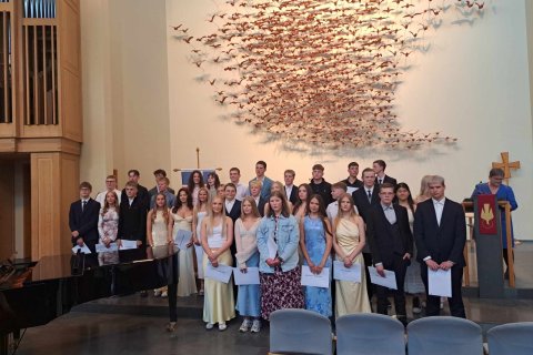 Árgangur 2009 við útskriftina úr GÍ.