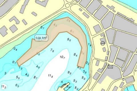 Mögulegt losunarsvæði í Pollinum. Mynd: Vegagerðin.