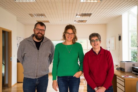 Þóroddur Bjarnason, Tialda Haartsen og Aileen Stockdale. Mynd: uw.is
